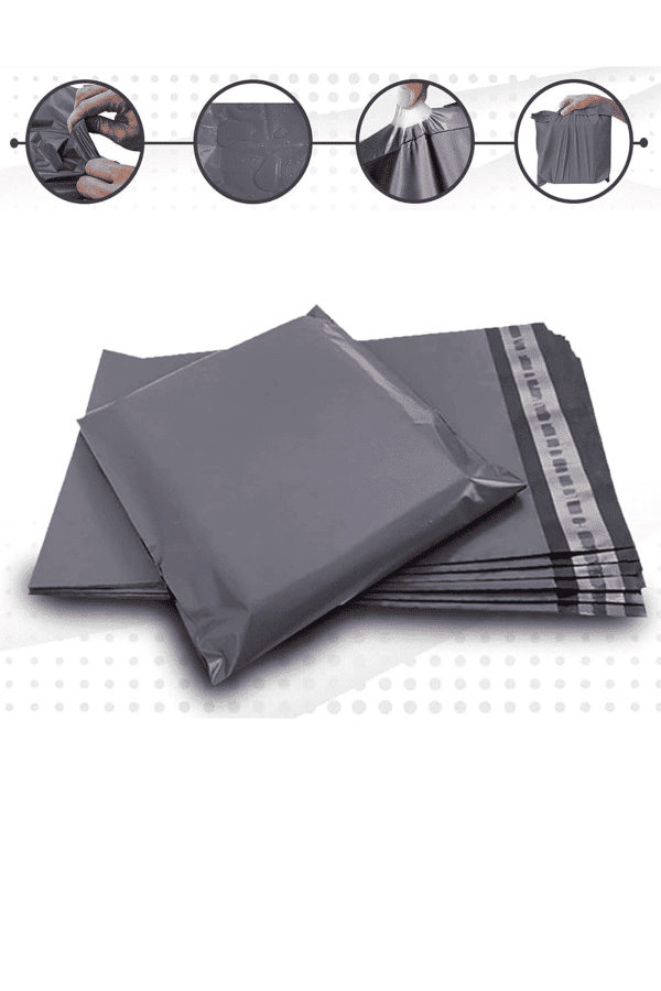 Cepli Kargo Poşeti 80 Mikron 22,5 x 30 Cm + 5 Cm - Görsel 3